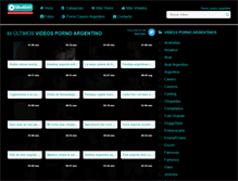 Tablet Screenshot of pornoenargentina.net